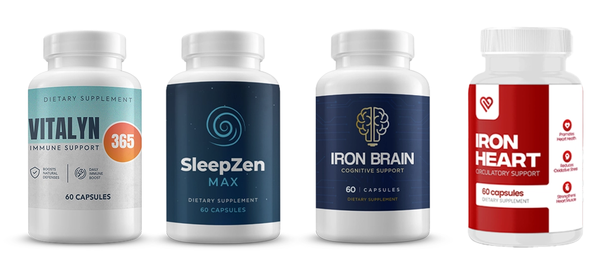 Men’s Health Box — 4 Supplements